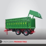 Przyczepa Ciężarowa Rolnicza z Przesuwną Ścianą PRONAR T902 16t