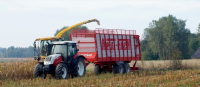 Przyczepa Ciężarowa Rolnicza Tandem METAL-FACH T750 14t Objętościowa z Posuwem Hydraulicznym Podłogi